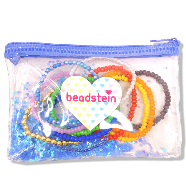 Rainbow Small Bead Bracelet Set