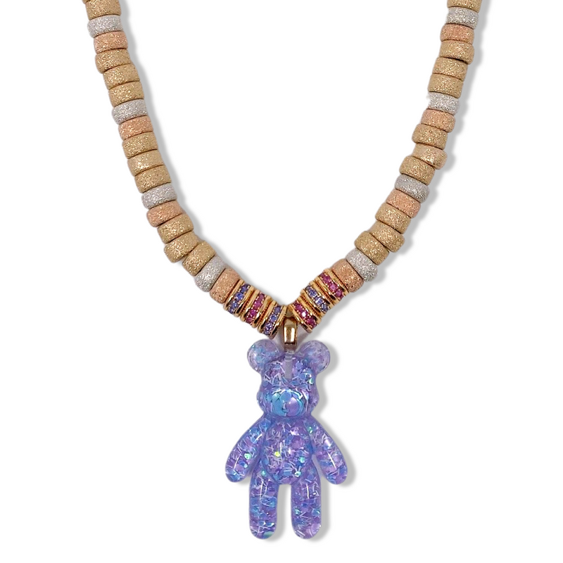 Stardust Bear Necklace
