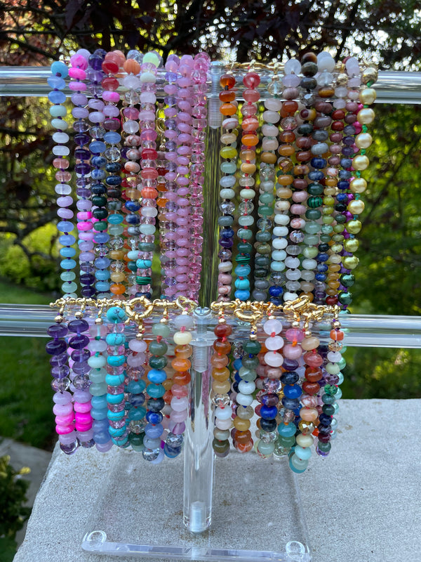 Silk Knotted Gemstone Collection