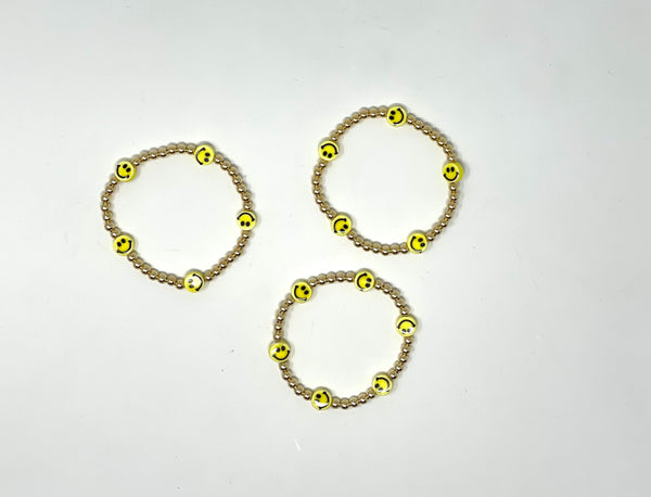 Multi Smiley Bracelet